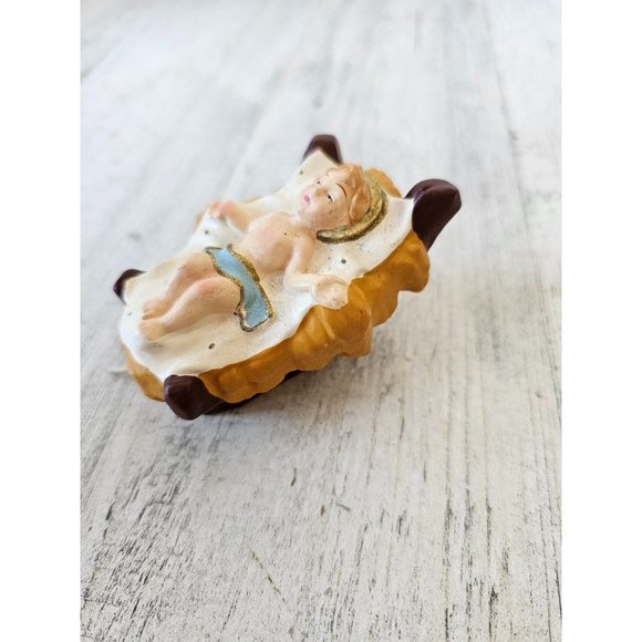 Vintage fontanini Baby Jesus village Nativity Xmas 7 - Picture 2 of 7